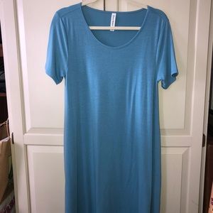 Midi short sleeve dress